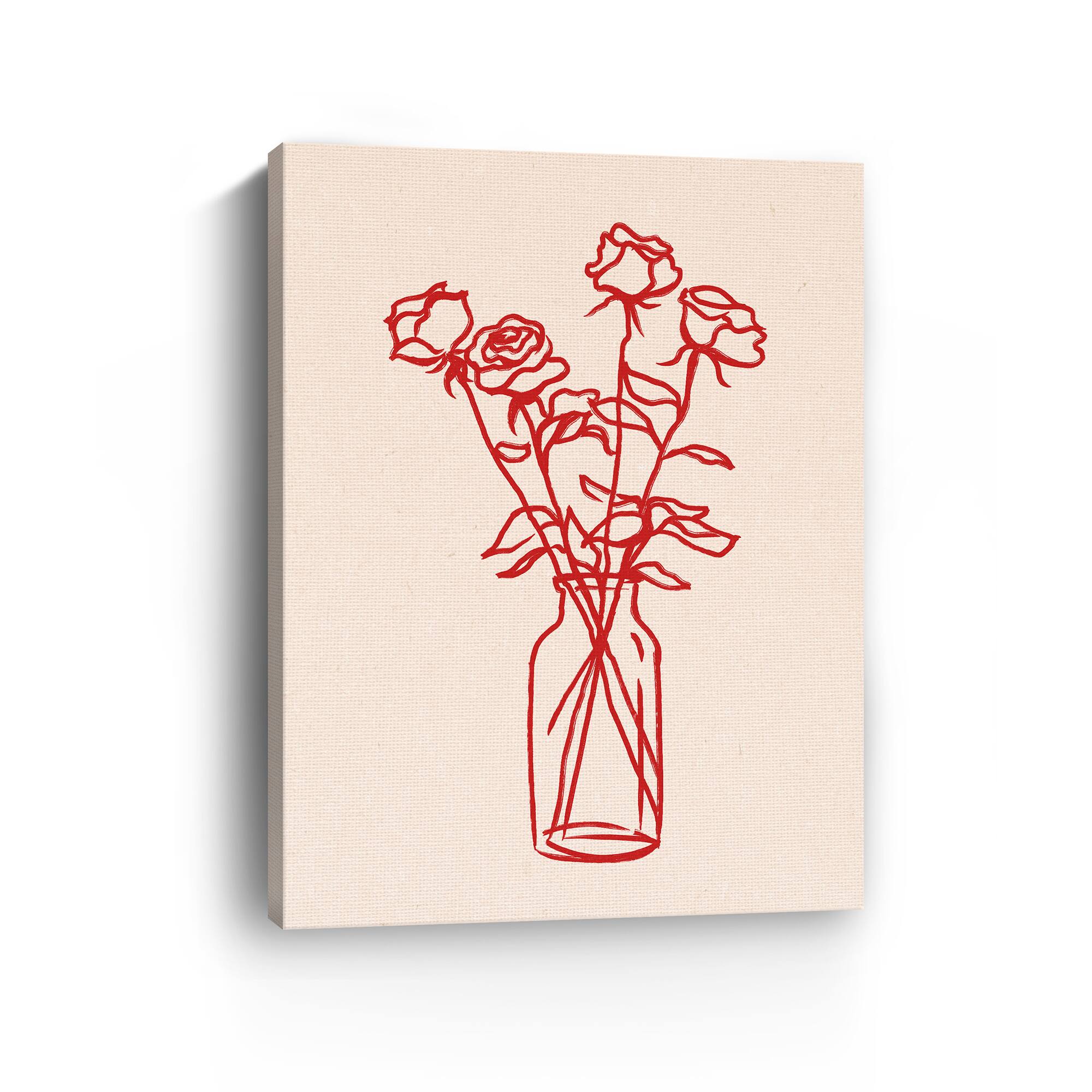The Beauty of Roses Canvas Giclée Art